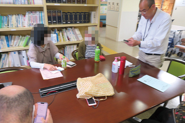 視覚に障害がある方への支援