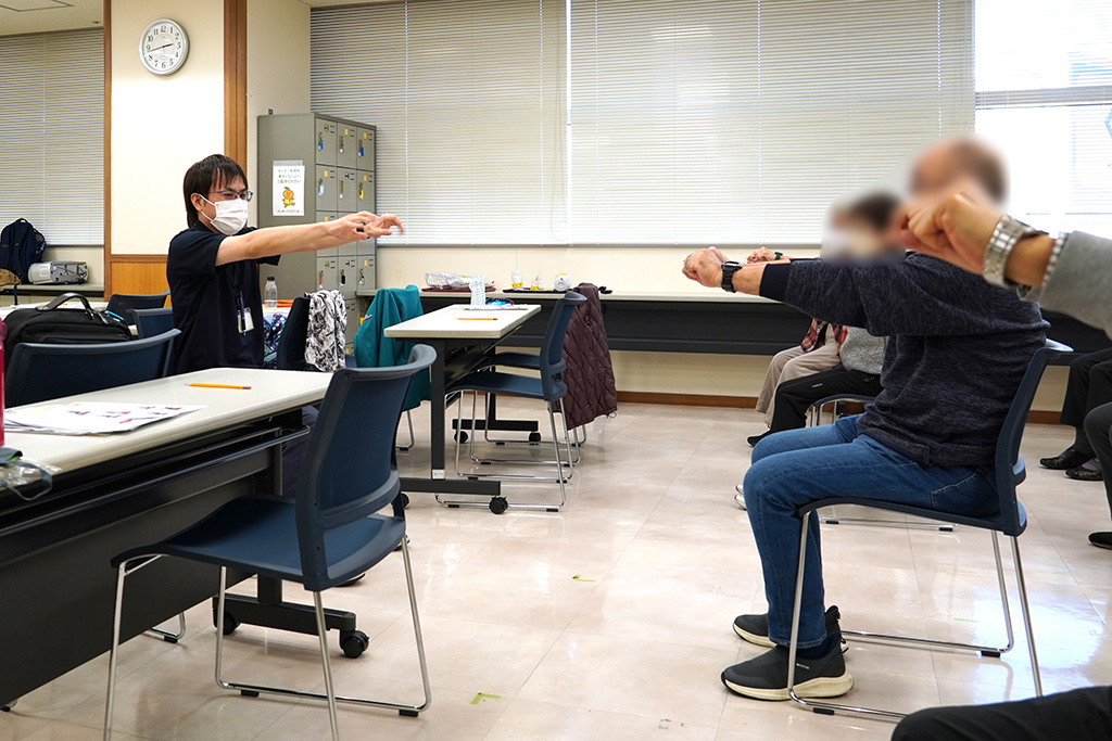 保健師・運動指導員による健康のための体づくり講座