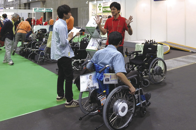 車いすの展示・相談