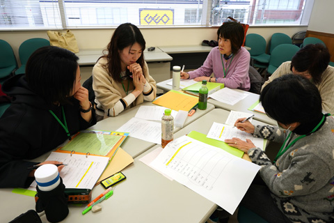 排せつケア対応力向上研修の様子